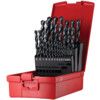 A190, No.18, Jobber Drill Set, Standard Length, Inch, High Speed Steel, Set of 29 thumbnail-0