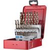 A295, No.219, Jobber Drill Set, Standard Length, Metric, Cobalt High Speed Steel, Set of 19 thumbnail-0