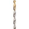 A002, Jobber Drill, 3/16in., Normal Helix, High Speed Steel, TiN-Tipped thumbnail-1