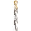 A002, Jobber Drill, 1/2in., Normal Helix, High Speed Steel, TiN-Tipped thumbnail-1