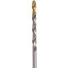 A002, Jobber Drill, 2.2mm, Normal Helix, High Speed Steel, TiN-Tipped thumbnail-2