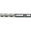 End Mill, Long, 9mm, Weldon Flat Shank, 4fl, Cobalt High Speed Steel, Bright thumbnail-0