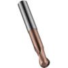 S231 2.00x4mm Carbide 2 Flute Long Series Ball Nosed Slot Drill - TiSiN Coated thumbnail-0