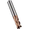 S767 8x0.5mm CARBIDE TISIN 4FLSHORT CORNER RADIUS END MILL thumbnail-0