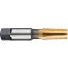 E721, Plug Tap, 3/8in. - 18 NPT, Straight Flute, High Speed Steel, TiN thumbnail-0