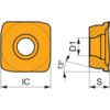 SOHT 120514SR-MM:M9340 HI-FEED MILLING INSERT thumbnail-1