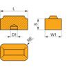 LNMT 311240SN-M:T9415 HEAVY DUTY RAILWAY INSERT thumbnail-1