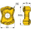 FFX4 XNMU 040310T, Milling Insert, Carbide, Grade IC810 thumbnail-1