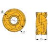 Milling Insert, H606 RXCU 1206-AXMP, Carbide, Grade IC830 thumbnail-1