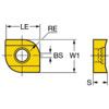 L331.1A-14 50 48H-WL1130, Milling Insert, Carbide, Grade 1130 thumbnail-0