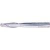 6.00mm Carbide Plain Shank 2 Flute Ball Nosed Slot Drills - Regular Series thumbnail-1