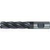 18, Coarse End Mill, Long, Coarse, 16mm, Weldon Flat, Cobalt High Speed Steel, TiCN, M42 thumbnail-0