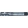 36, End Mill, Regular, Threaded Shank, 9mm, Cobalt High Speed Steel, TiCN thumbnail-0