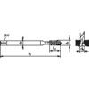 5733 M4x0.70 6H HSS-E Straight Shank Spiral Point Taps - Steam Tempered thumbnail-1