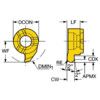 MB-07R080-04-10L COROCUTINSERT GRADE 1025 thumbnail-0