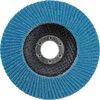 566A, Flap Disc, 65038, 125 x 22.23mm, Flat (Type 27), P60, Zirconia thumbnail-1