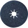 siaron 4819, Fibre Disc, 125 x 22mm, Star Shaped Hole, P120, Zirconia thumbnail-0