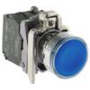 Pushbutton, Illuminated, Spring Return, Blue LED 24V thumbnail-0