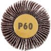 Flap Wheel, 40 x 15mm, P60, Aluminium Oxide, 6mm Shank thumbnail-1