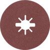 Fibre Disc, G60R444, 115mm x 22mm, Star Shaped Hole, P60, Aluminium Oxide thumbnail-0