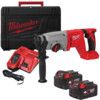 M18™ Bless™ 26mm SDS-Plus Hammer D-Handle 2x 4Ah Battery Charger, BMC thumbnail-0