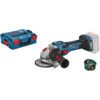 GWS 18V-15 SC 125mm BITURBO Cordless Brushless Angle Grinder in L-Boxx, Body Only Version - No Batteries or Charger Supplied thumbnail-1