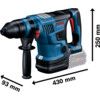 GBH 18V-34 CF KIT 18V BITURBO CORDLESS HAMMER DRILL 2x8 Ah, CARRY CASE thumbnail-3