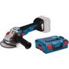 GWS 18 V-10 PSC 125mm Angle Grinder with Paddle Switch in L-Boxx Body Only Version - No Batteries or Charger Supplied -  0 601 9G3 F0B thumbnail-0