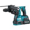 HR004GD202 40V Max XGT BL Brushless Cordless Rotary Hammer Drill w/ 2x 2.5 Ah Li-Ion Battery Pack thumbnail-0