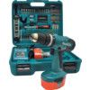 8391DWPETK, Cordless Combi Drill, 18V, 2x1.3Ah thumbnail-1