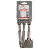 2 608 690 180, Chisel Set, 40mm x 140mm, 40mm Chisel, SDS-Plus, 3 Piece thumbnail-1