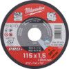 Cutting Disc, 46-Fine/Medium, 115 x 1.5 x 22.23 mm, Type 41, Aluminium Oxide thumbnail-0