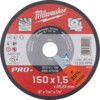 Cutting Disc, 46-Fine/Medium, 150 x 1.5 x 22.23 mm, Type 41, Aluminium Oxide thumbnail-0