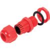 Cable Glands Red Nylon, With M16 Thread (Pk-10) thumbnail-0