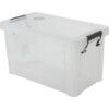 Storage Box with Lid, Clear, 240x130x140mm, 2.6L thumbnail-0