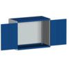 CUBIO SMLF-13610 CUPBOARD HOUSING WITH PERFO DOOR-LIGHT GREY/BLUE thumbnail-0