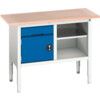 16923000.11 Verso Adjustable Height Storage Bench 1250mm x 600mm x 830-930mm thumbnail-0