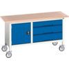 16923214.11 Verso Mobile Storage Bench 1500mm x 600mm x 830mm thumbnail-0