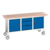 16923222.11 Verso Mobile Storage Bench 1750mm x 600mm x 830mm thumbnail-0