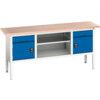 16923031.11 Verso Adjustable Height Storage Bench 2000mm x 600mm x 830-930mm thumbnail-0