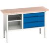 16923013.11 Verso 1500 x 600mm Stat. Storage Bench K thumbnail-0