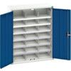 Verso Storage Cabinet, 2 Doors, Blue, 1000 x 800 x 350mm thumbnail-0