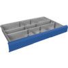 verso, Divider Kit, Steel, Galvanised, 800x550x100mm, 9 Compartments thumbnail-0