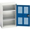 Verso Storage Cabinet, Single Door, Blue, 800 x 525 x 350mm thumbnail-0