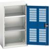 Verso Storage Cabinet, Single Door, Blue, 900 x 525 x 350mm thumbnail-0