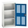 Verso Storage Cabinet, Single Door, Blue, 1000 x 525 x 350mm thumbnail-0