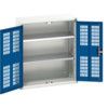 Verso Storage Cabinet, Single Door, Blue, 900 x 800 x 350mm thumbnail-0