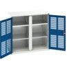 Verso PPE Cupboard, Single Door, Blue, 1000 x 1050 x 550mm thumbnail-0