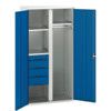 Verso PPE Cupboard, 2 Doors, Blue, 2000 x 1050 x 550mm thumbnail-0