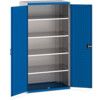 Steel, Cubio Kitted Cupboard, Blue/Grey, 2000mm x 1050mm x 650mm thumbnail-0